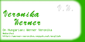 veronika werner business card